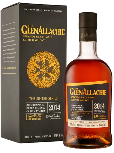 GlenAllachie Sinteis 2014 Chinquapin & PX  Cask 57.8%